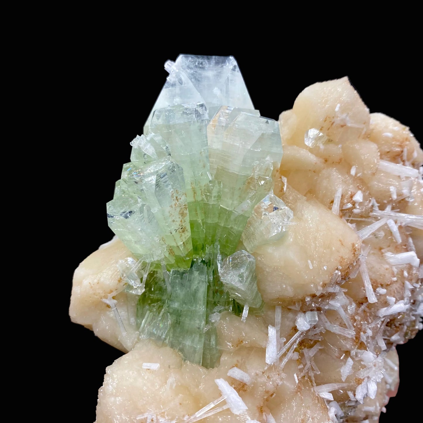 Apophyllite & Stilbite DK104 Superb Minerals