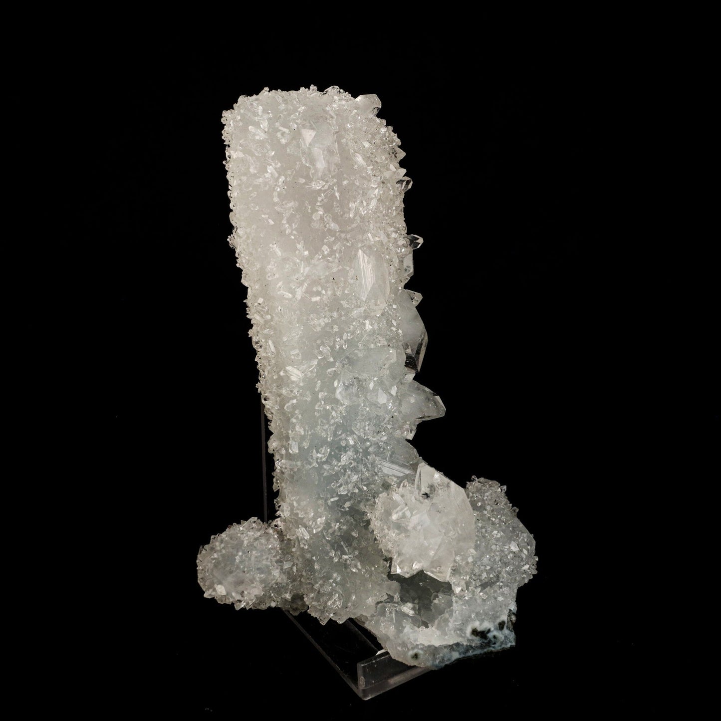 Apophyllite with Coated Calcite Natural Mineral Specimen # B 6618 Apophyllite Superb Minerals