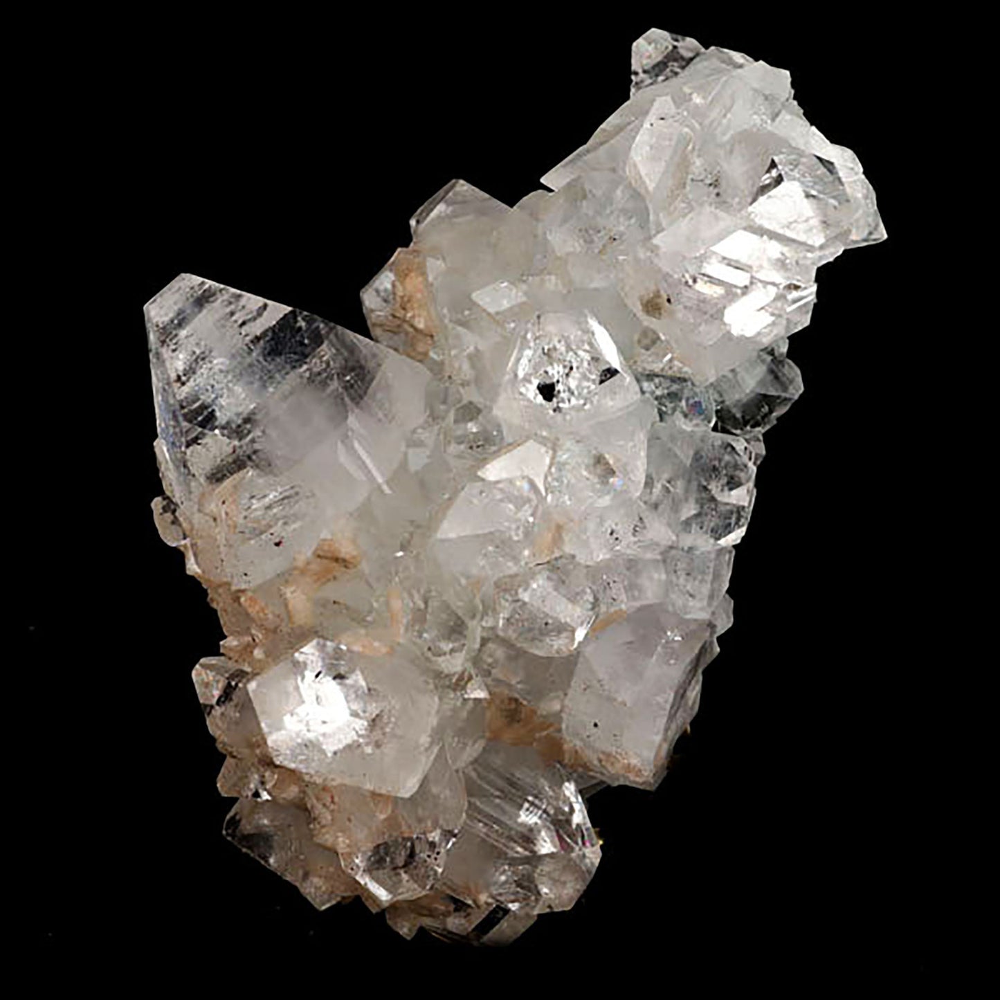 Apophyllite with Stilbite Natural Mineral Specimen# B 5427 Apophyllite Superb Minerals