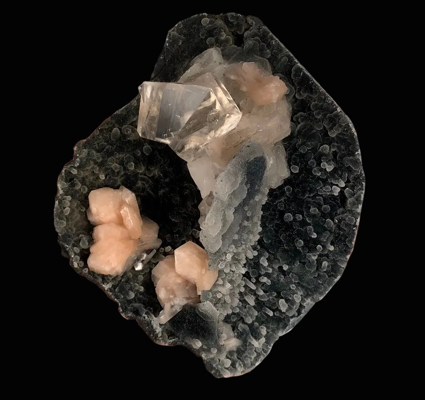 Calcite & Chalcedony DK86 Superb Minerals