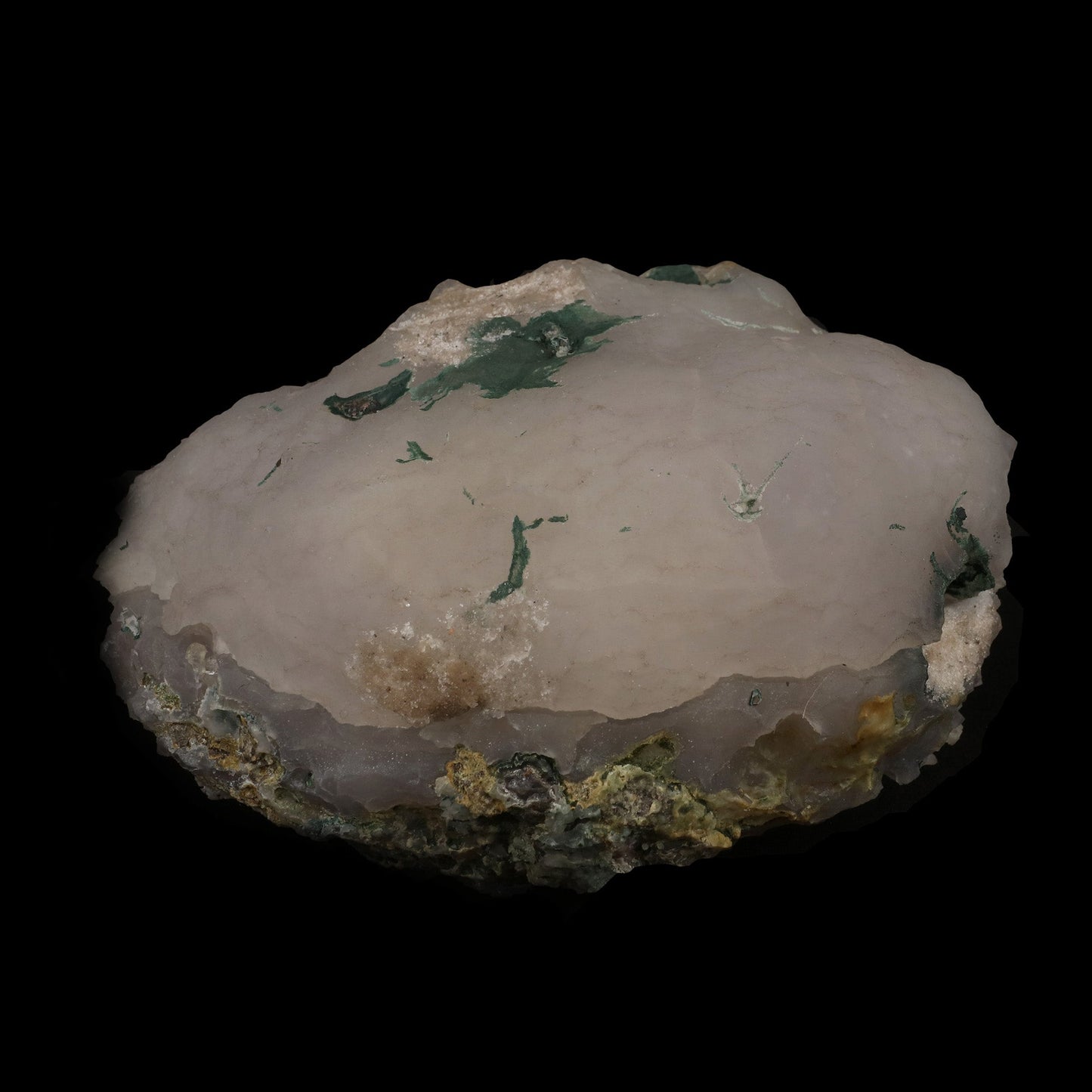 Calcite Crystal Inside Amethyst Two Havle Geode Natural Mineral Specim… https://www.superbminerals.us/products/calcite-crystal-inside-amethyst-two-havle-geode-natural-mineral-specimen-b-5243 Features: This essay highlights the importance of never judging a book by its cover. When you look at these two halves together, it's plain and unappealing. In fact, it's unappealing. It's amazing to see the sparkling, purple Amethyst crystals lining each half of the chamber as it splits apart!Even the edge