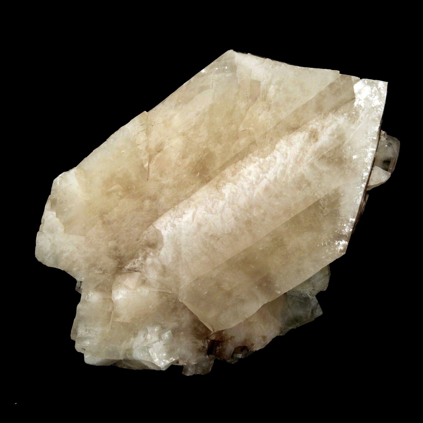 Calcite Crystal Natural Mineral Specimen # B 2486 Pointed Triangular shape calcite crystal. Primary Mineral(s): CalciteSecondary Mineral(s): N/AMatrix: N/A14 cm x 10 cm950 GmsLocality: Nashik, Maharashtra, IndiaYear of Discovery: 2017