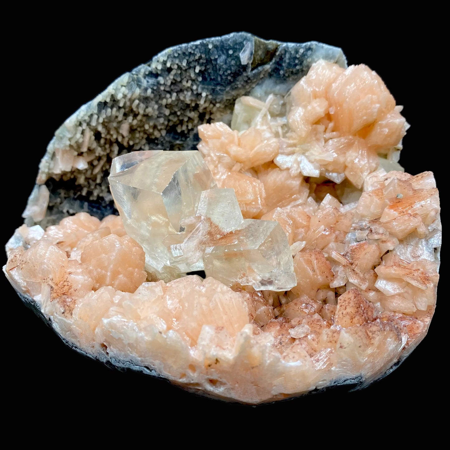 Calcite & Stilbite DK111 Superb Minerals
