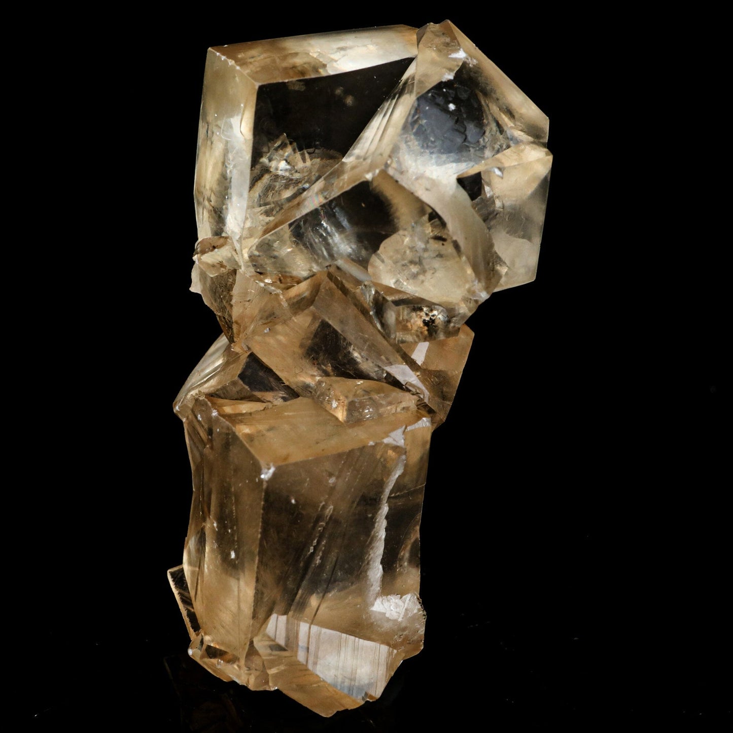 Calcite Terminated Golden Color Natural Mineral Specimen # B 6469 Calcite Superb Minerals