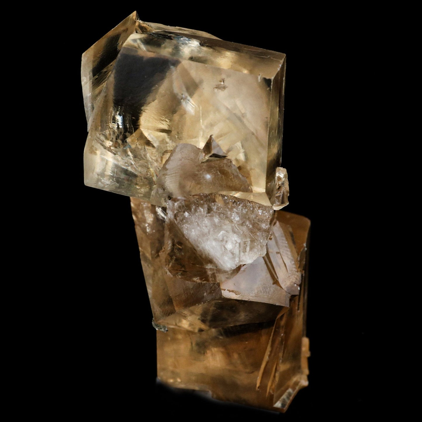 Calcite Terminated Golden Color Natural Mineral Specimen # B 6469 Calcite Superb Minerals