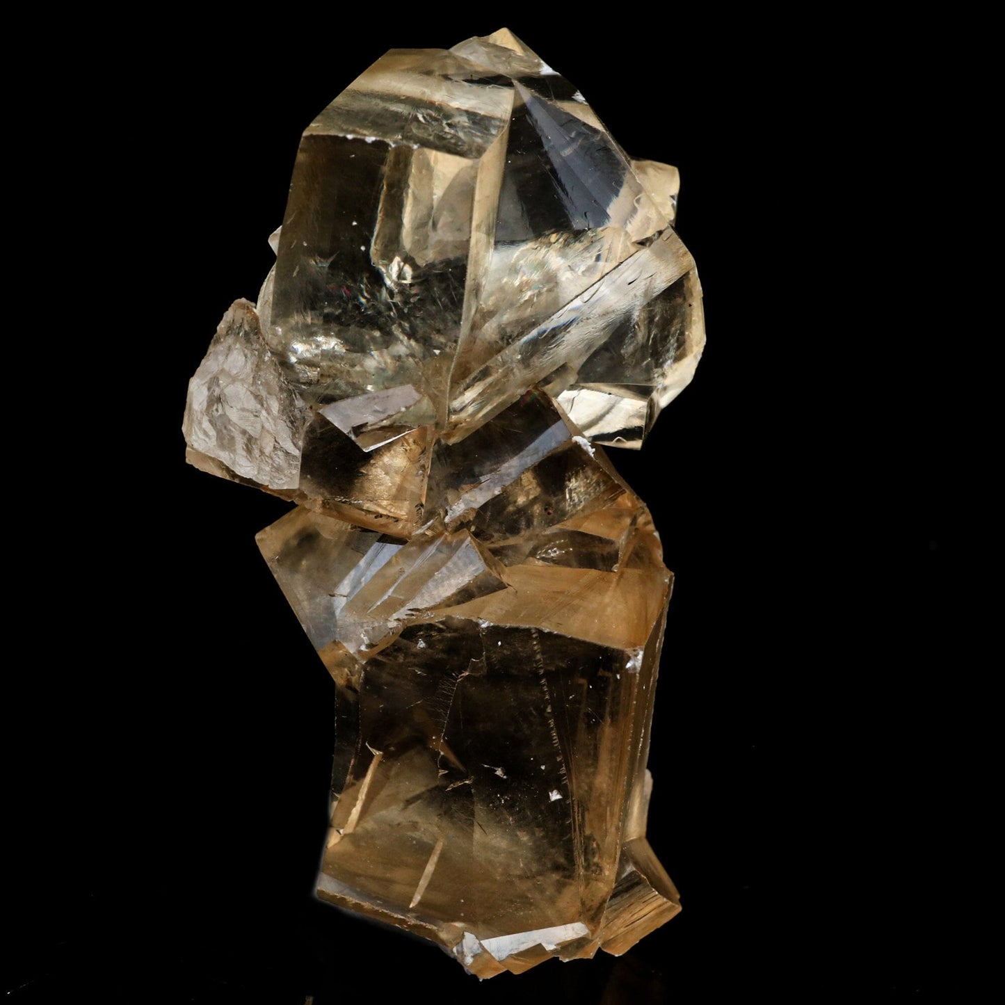 Calcite Terminated Golden Color Natural Mineral Specimen # B 6469 Calcite Superb Minerals
