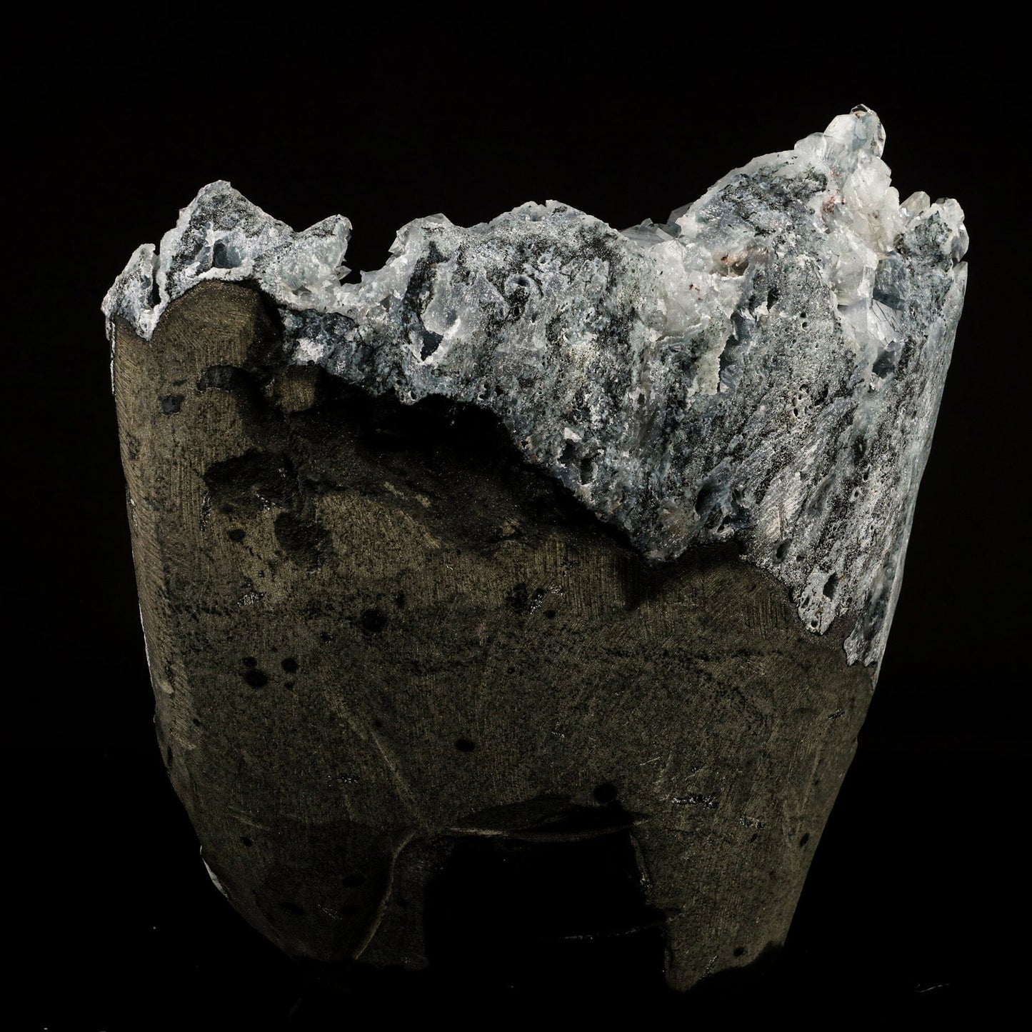 Calcite with Apophyllite Self Standing Natural Mineral Specimen # B 6422 Calcite Superb Minerals