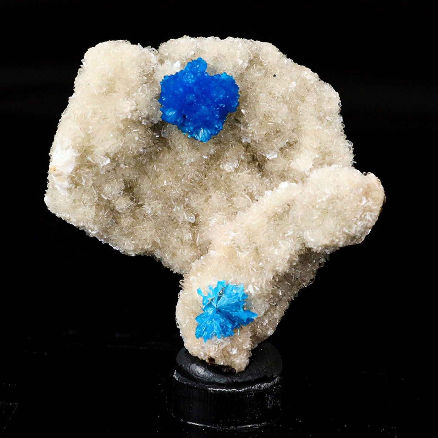 Cavansite on Heulandite (Rare Find) Natural Mineral Specimen # B 6715 Cavansite Superb Minerals