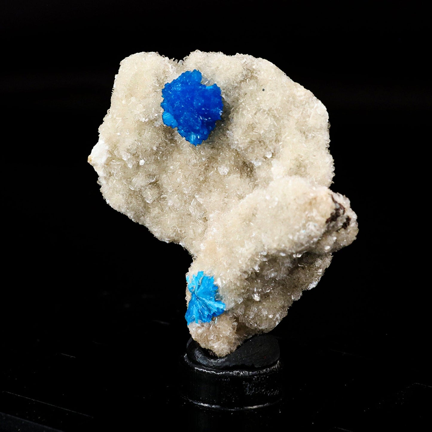 Cavansite on Heulandite (Rare Find) Natural Mineral Specimen # B 6715 Cavansite Superb Minerals