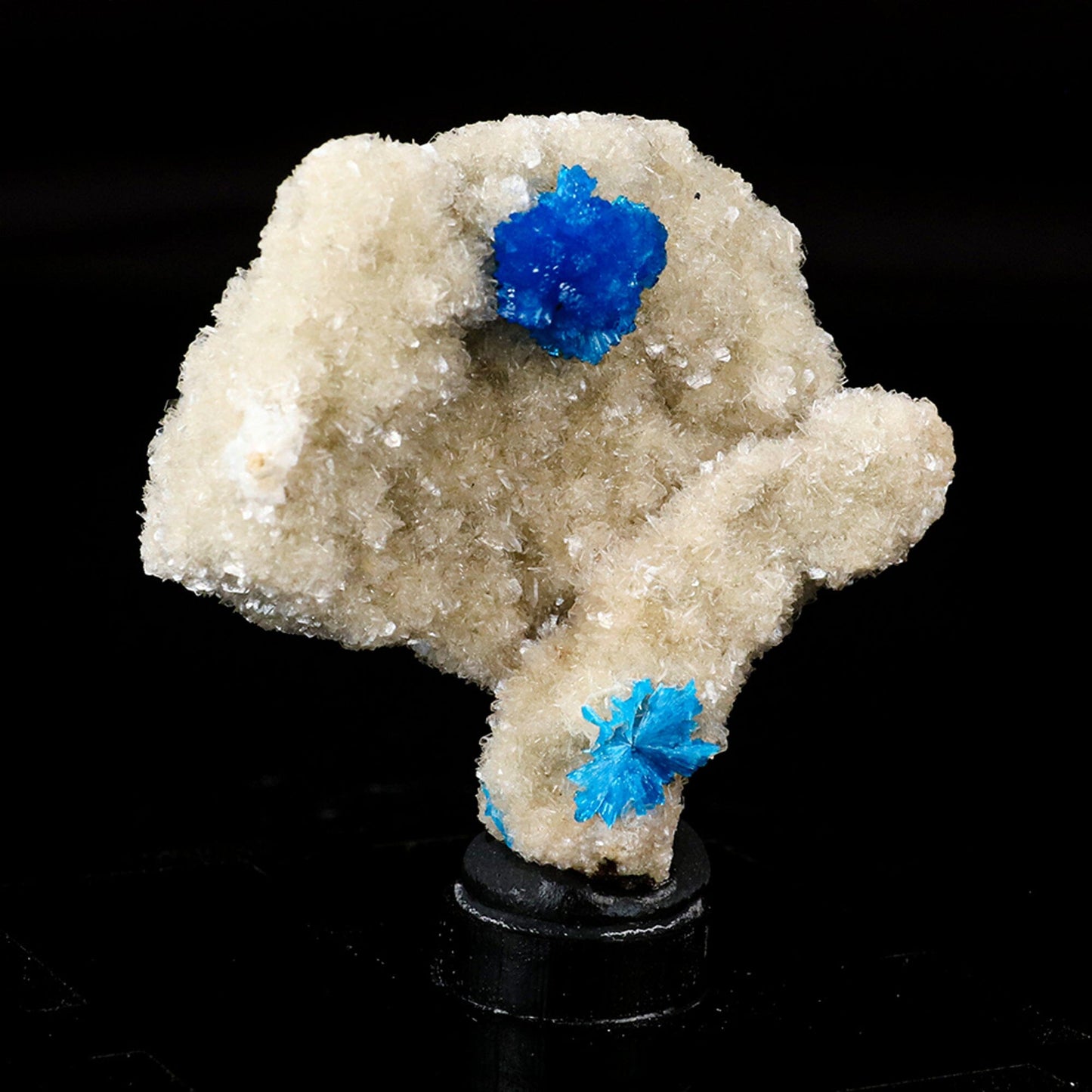 Cavansite on Heulandite (Rare Find) Natural Mineral Specimen # B 6715 Cavansite Superb Minerals
