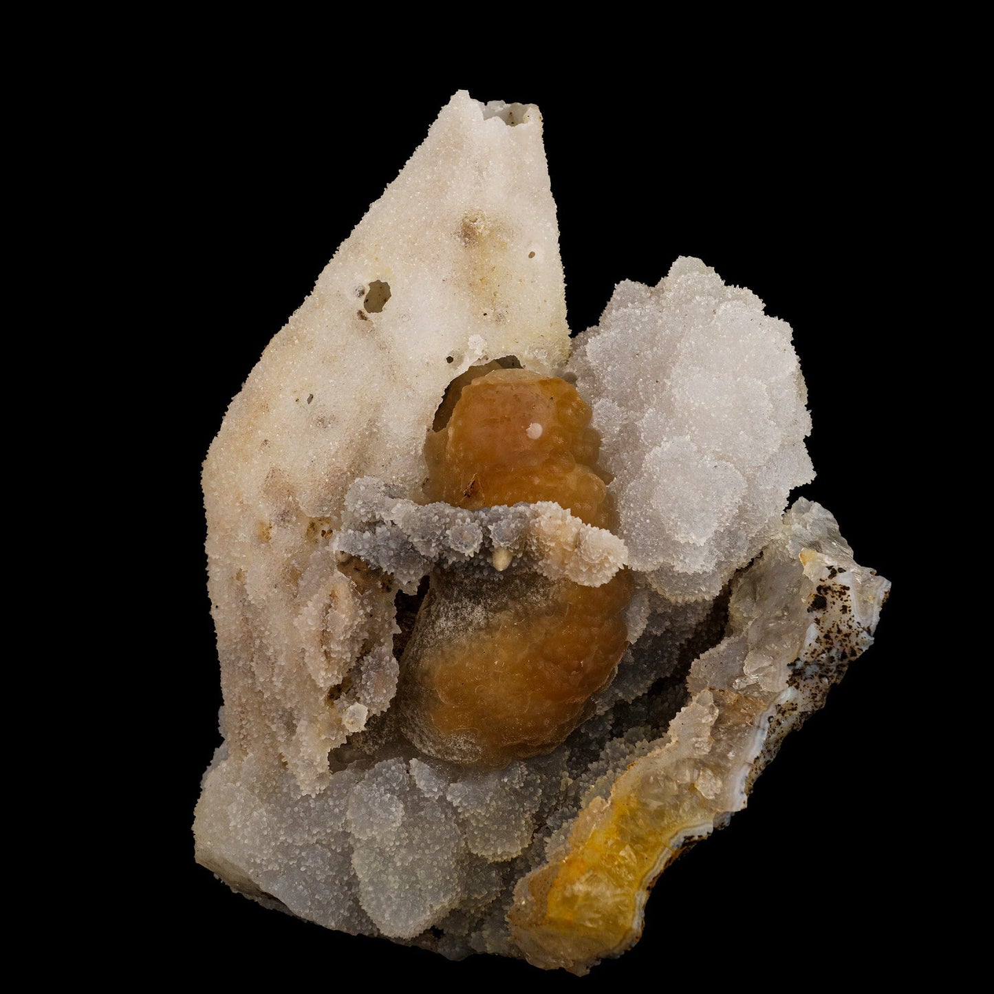 Coated Calcite with chalcedony Natural Mineral Specimen # B 6664 Calcite Superb Minerals 