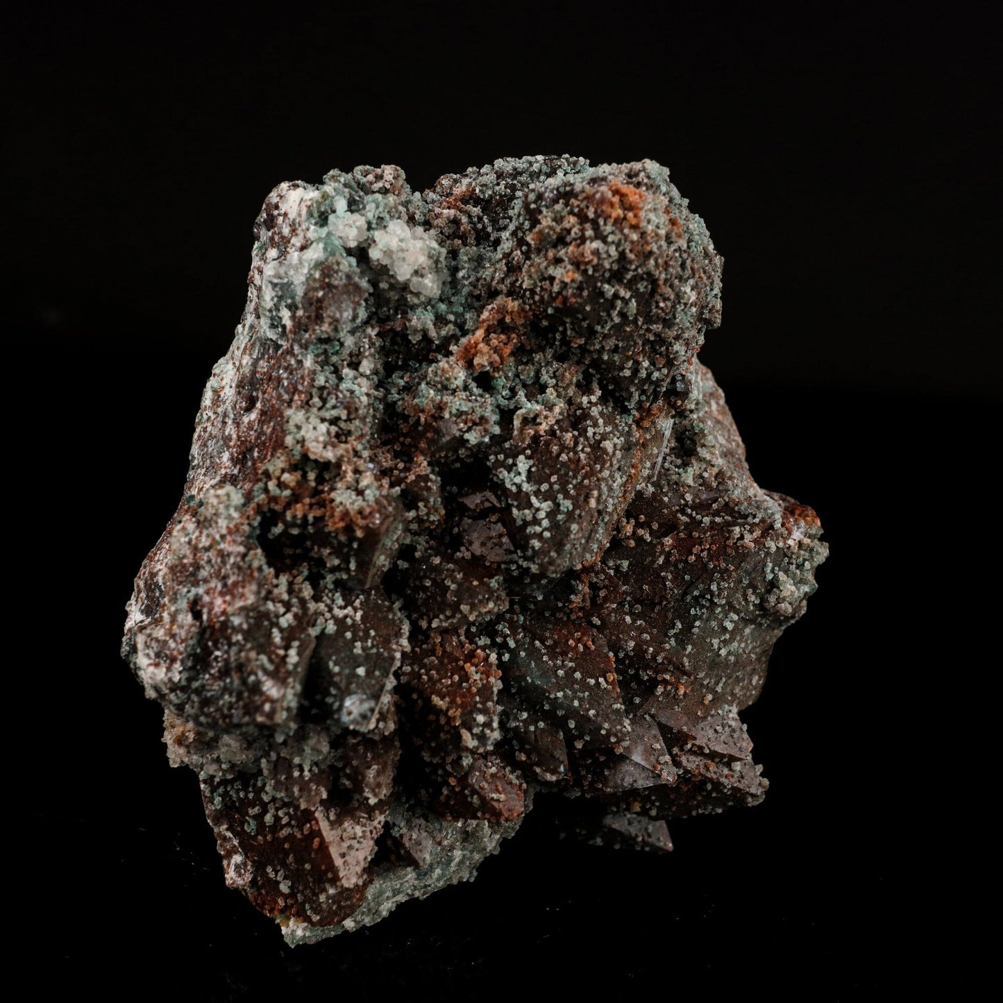 Dark Chocolate Marshy Apophyllite Natural Mineral Specimen # B 6564 Marshy Apophyllite Superb Minerals