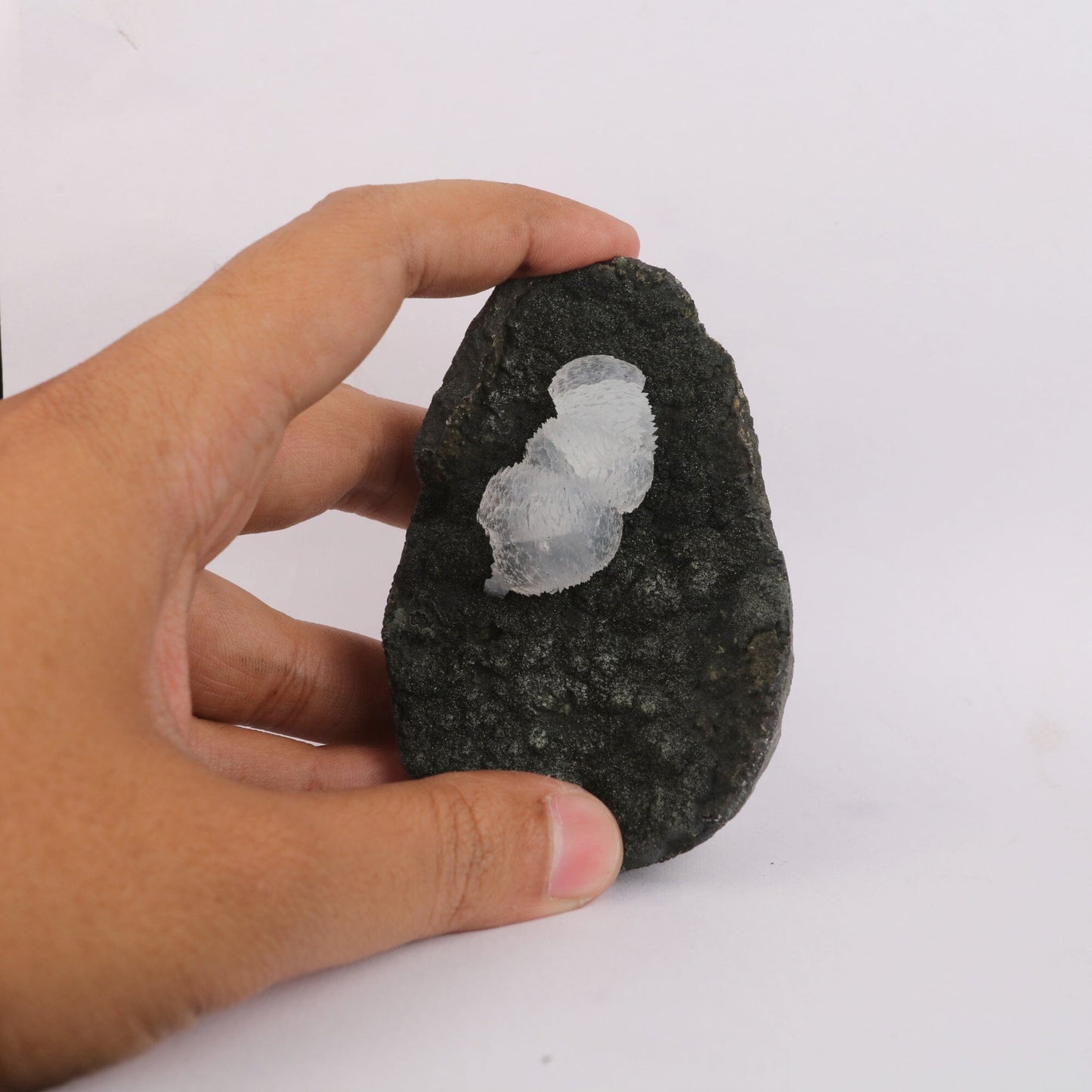 Epi-Stilbite in Julgoldite geode Rare Find Natural Mineral Specimen # B 6673 Epi-Stilbite Superb Minerals