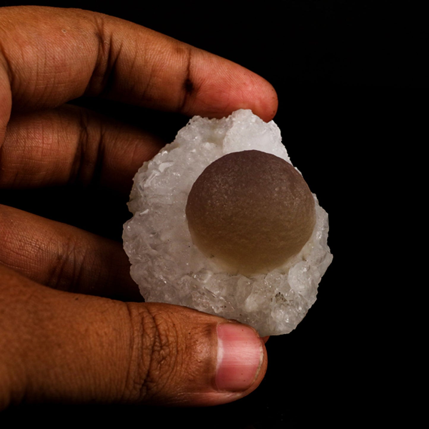 Fluorite balls on MM Quartz Natural Mineral Specimen # B 5932 Fluorite Superb Minerals
