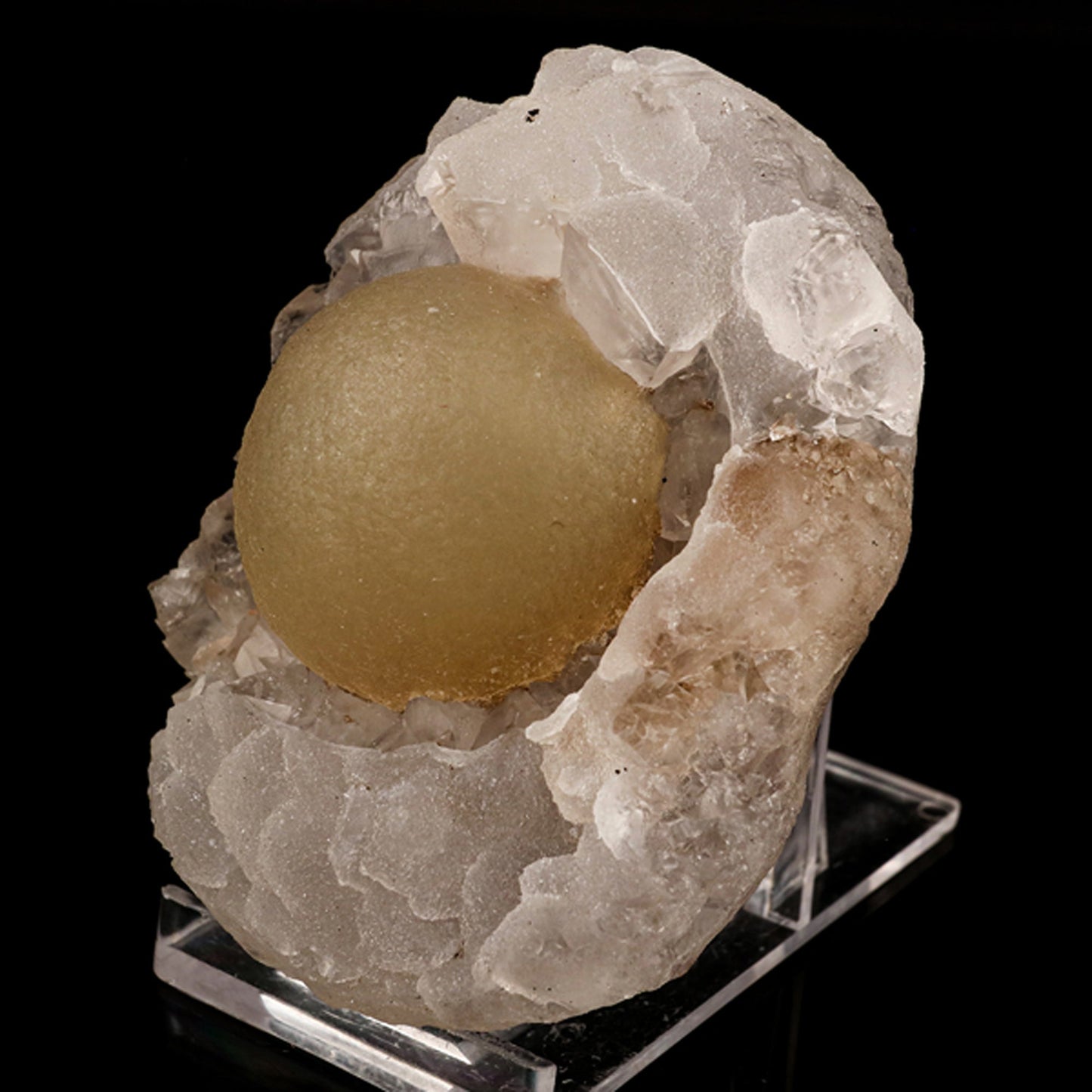 Fluorite Huge balls on MM Quartz Natural Mineral Specimen # B 5956 Fluorite Superb Minerals