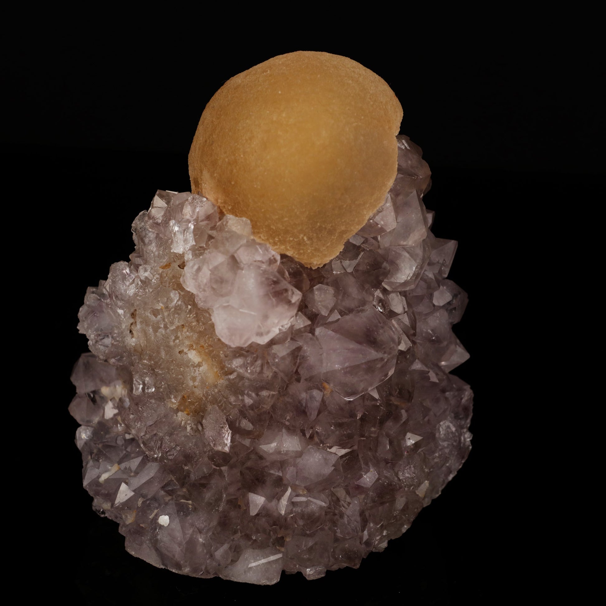 Fluorite on Amethyst Natural Mineral Specimen # B 5639 Amethyst Superb Minerals