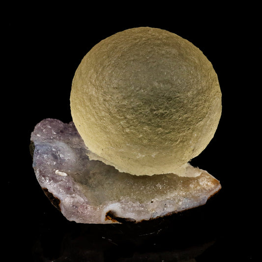 Fluorite on Amethyst Natural Mineral Specimen # B 5724 Fluorite Superb Minerals
