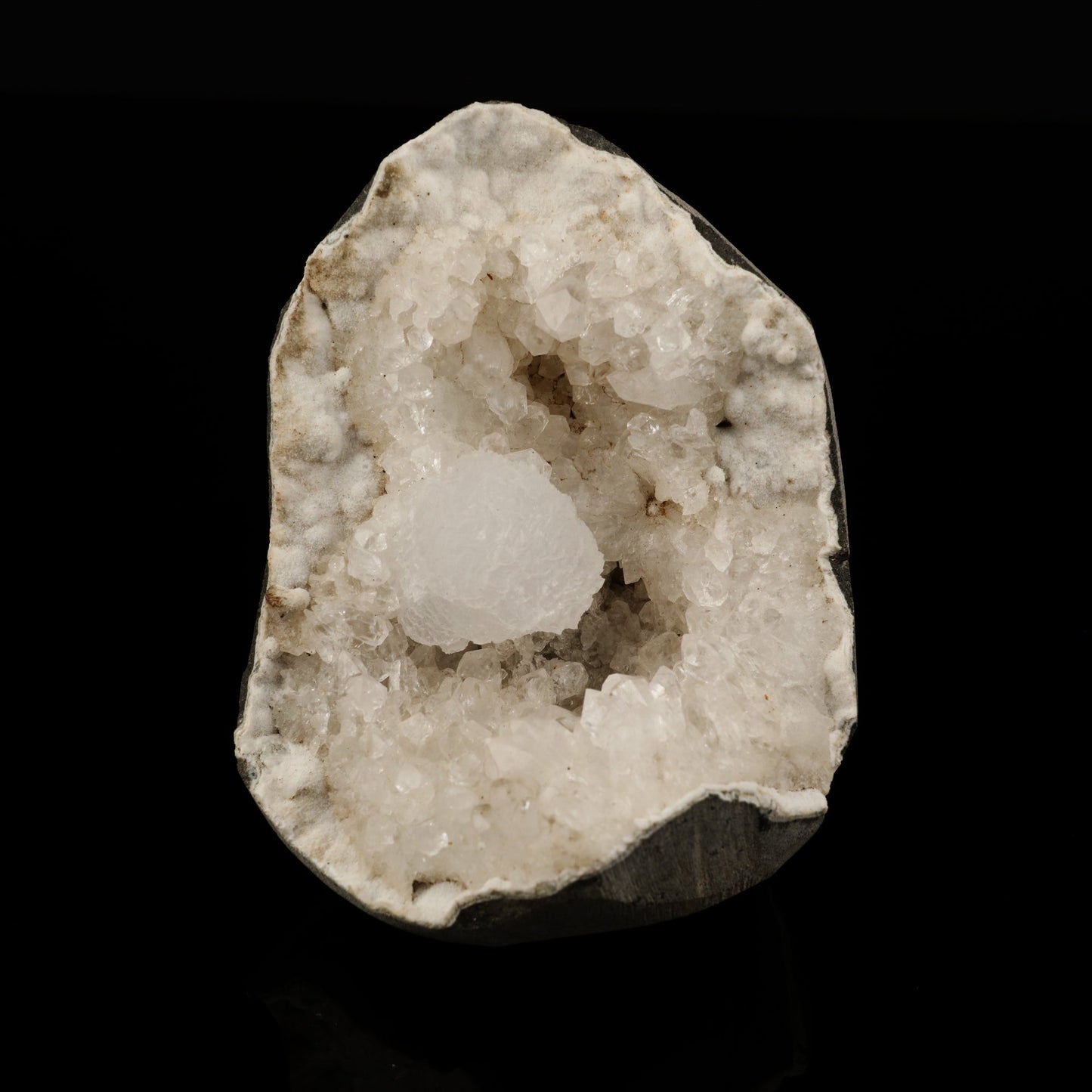 Goosecreekite Inside MM Quartz Geode Natural Mineral Specimen # B 5595 Goosecreekite Superb Minerals