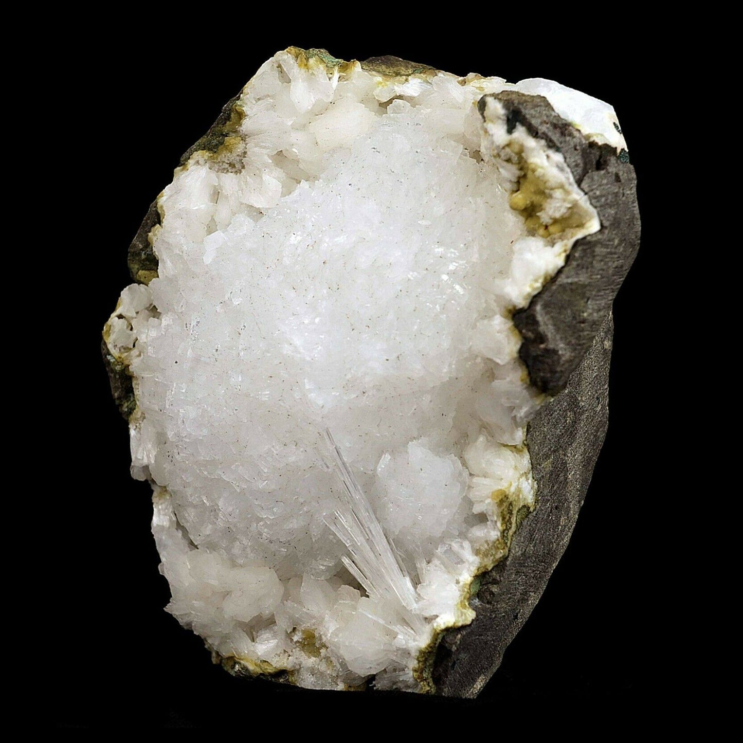 Goosecreekite rare mineral with Scolecite Natural Mineral Specimen # B 3570 Goosecreekite Superb Minerals