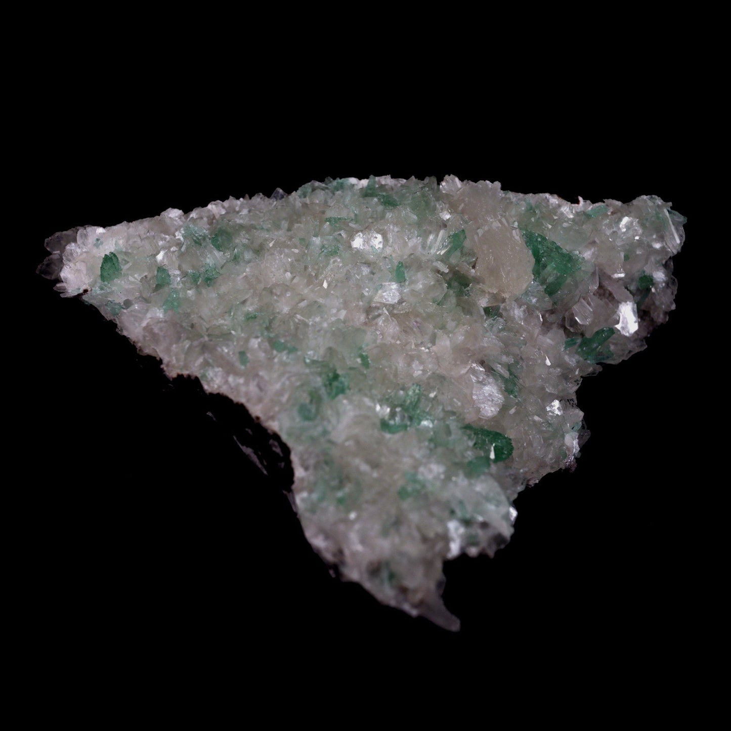 Green Apophyllite with Stilbite big Cluster Natural Mineral Specimen # B 4769 Apophyllite Superb Minerals