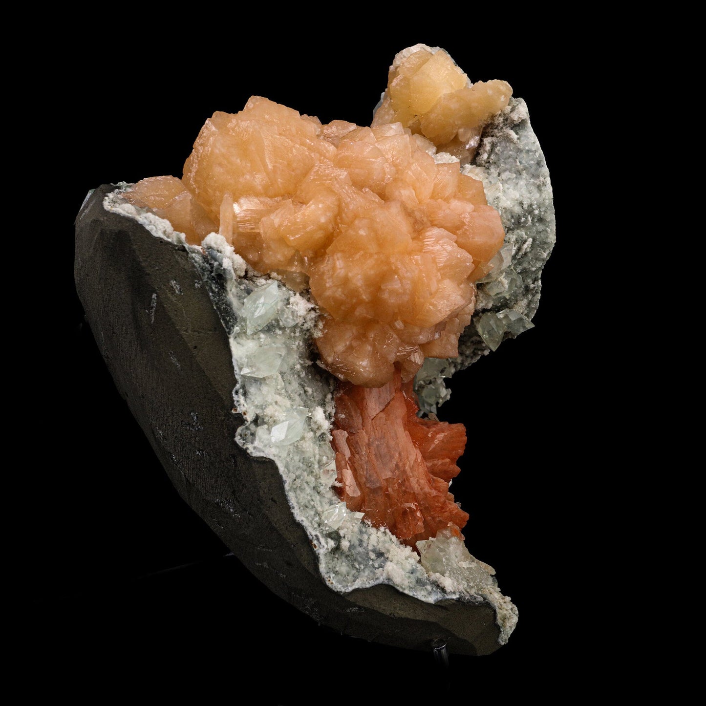 Heulandite Bow with Stilbite Natural Mineral Specimen # B 6723 Thomsonite Superb Minerals 