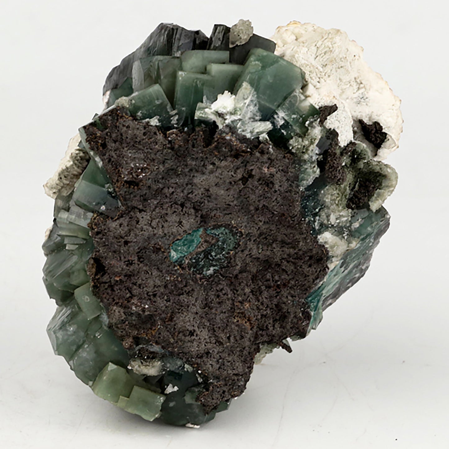 Marshy Apophyllite with Heulandite Natural Mineral Specimen # B 5394 Apophyllite Superb Minerals