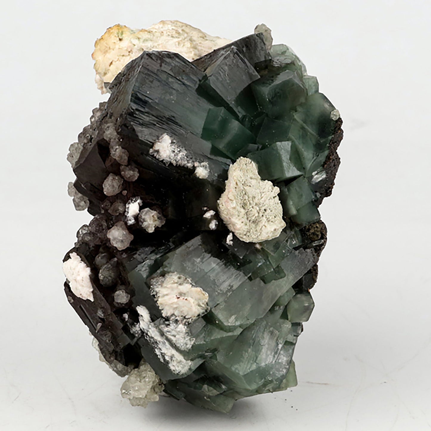 Marshy Apophyllite with Heulandite Natural Mineral Specimen # B 5394 Apophyllite Superb Minerals