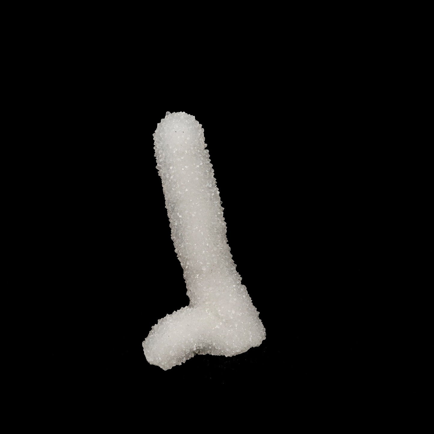 MM Quartz Sparkling Stalactite Natural Mineral Specimen # B 5252 https://www.superbminerals.us/products/mm-quartz-sparkling-stalactite-natural-mineral-specimen-b-5252 Features: A glossy, lustrous covering of Apophyllite crystals encloses bright white, microcrystalline Quartz crystals. The shiny, lustrous covering of Apophyllite crystals encloses the bright white, microcrystalline Quartz crystals. The lustre, colour, and crystal formation are all impressive. The specimen