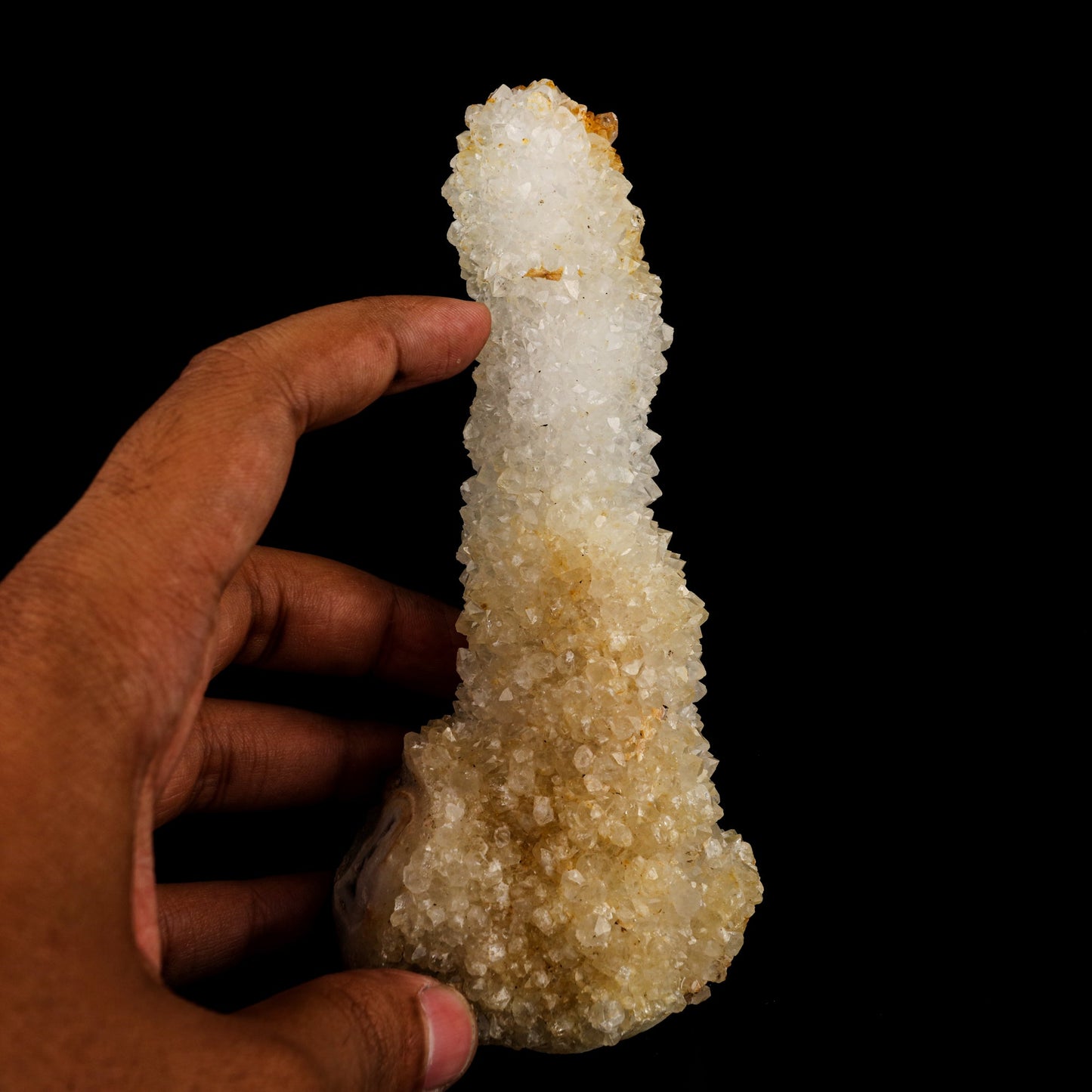 MM Quartz Stalactite Natural Mineral Specimen # B 6026 MM Quartz Superb Minerals
