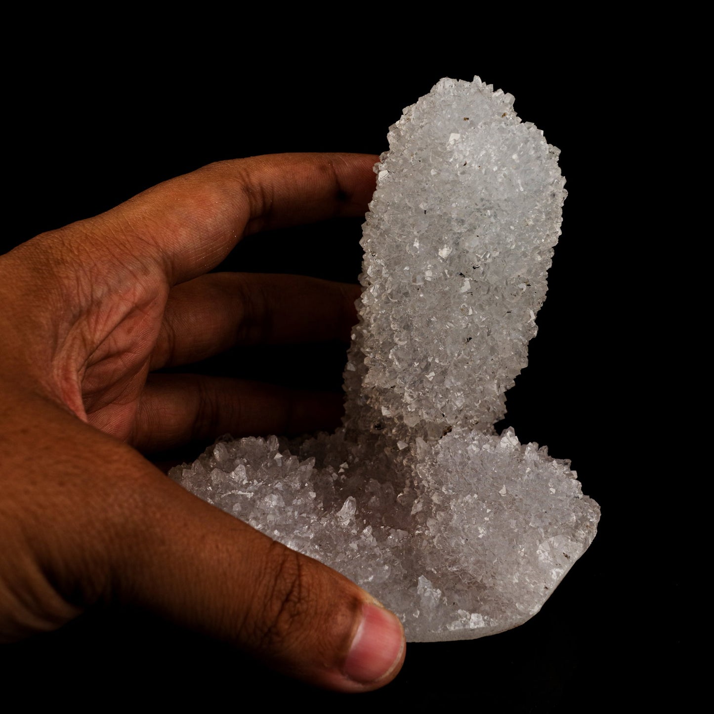 MM Quartz Stalactite Natural Mineral Specimen # B 6030 MM Quartz Superb Minerals