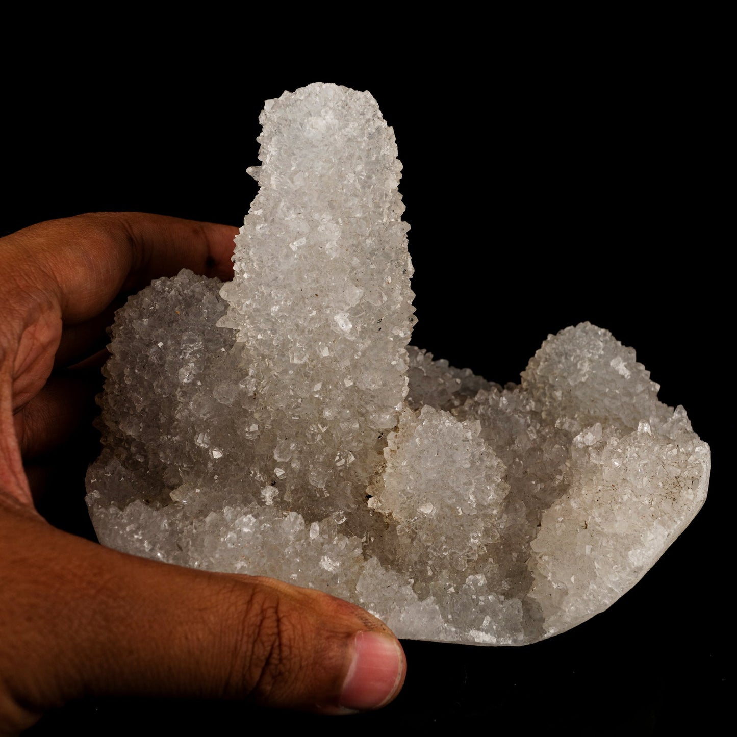 MM Quartz Stalactite Natural Mineral Specimen # B 6042 MM Quartz Superb Minerals