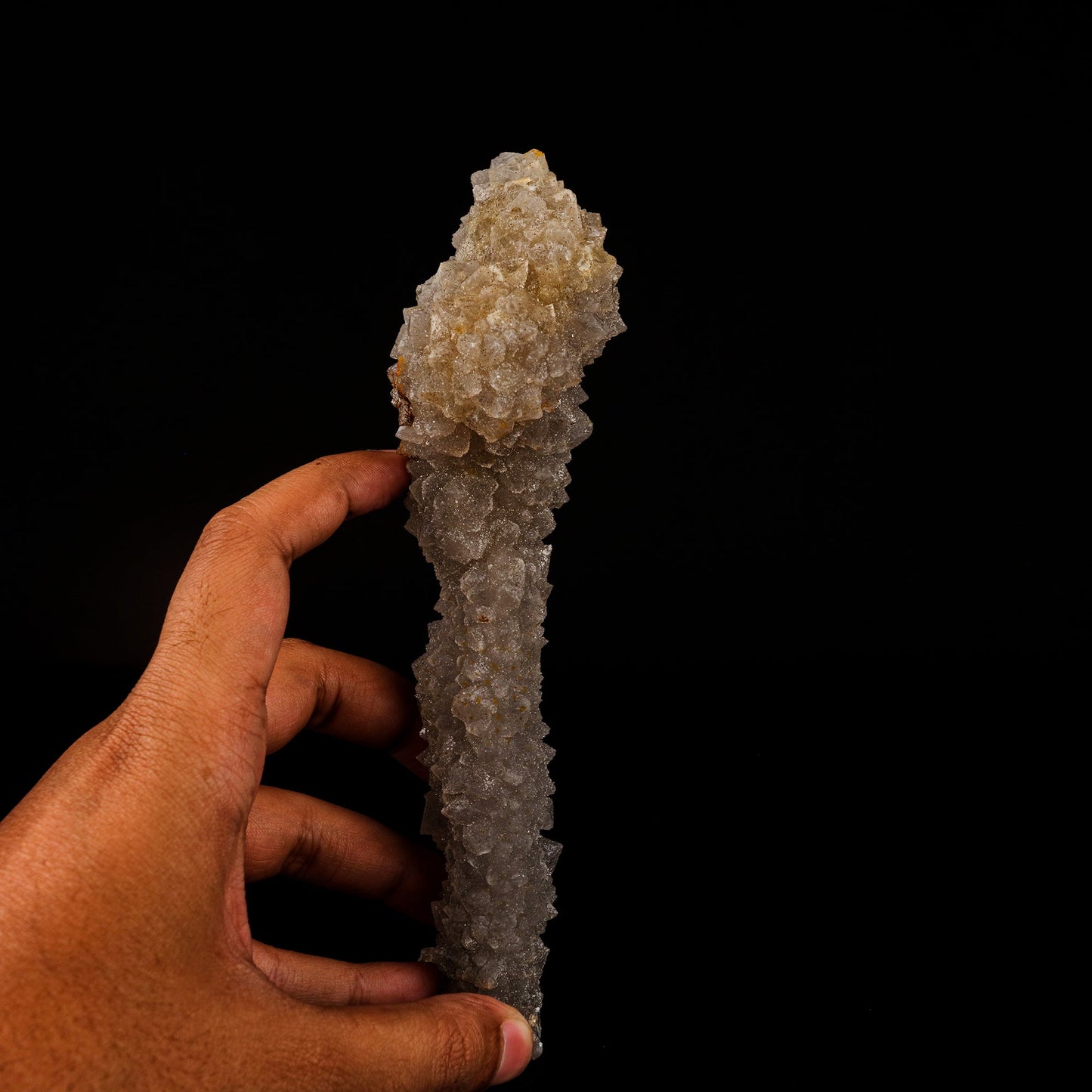 MM Quartz Stalactite Natural Mineral Specimen # B 6168 MM Quartz Superb Minerals