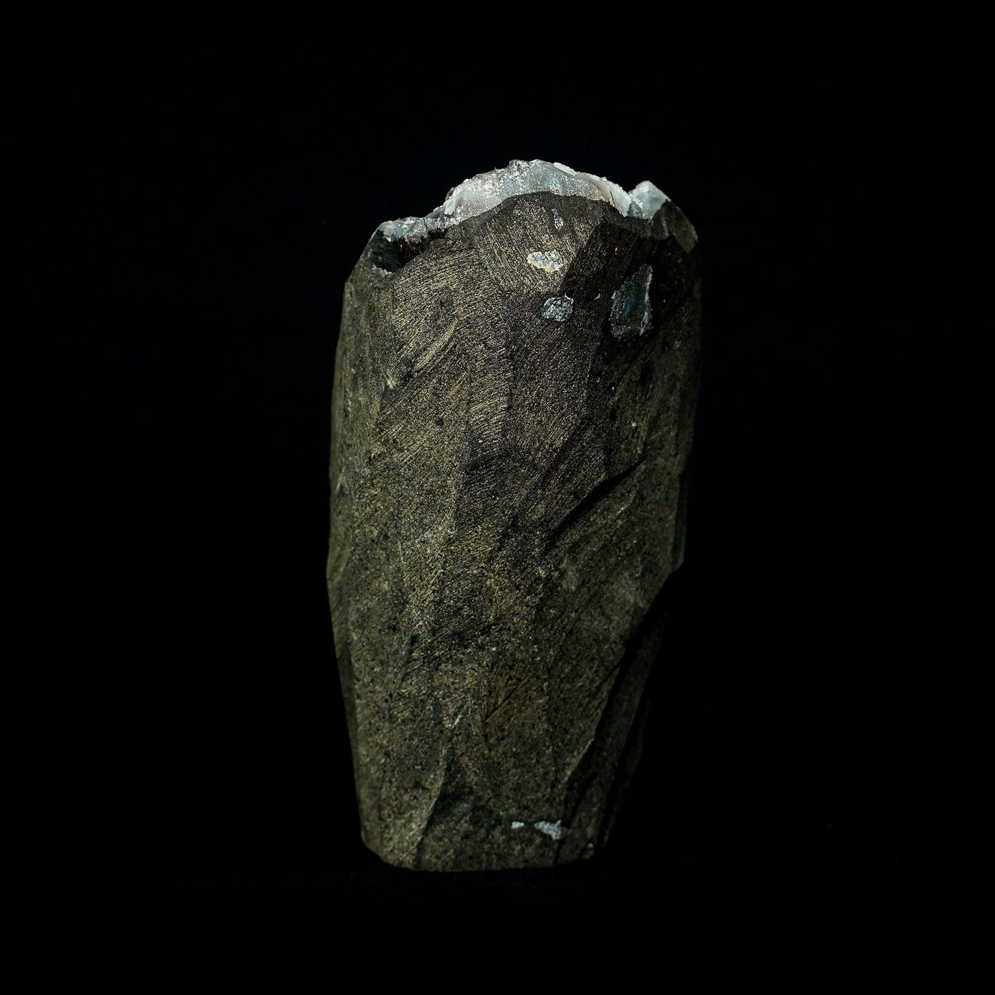 Mordenite Ball At Top MM Quartz Geode Natural Mineral Specimen # B 49… https://www.superbminerals.us/products/mordenite-ball-at-top-mm-quartz-geode-natural-mineral-specimen-b-4949 Features:Mordenite ball crystals are nicely distributed across the MM Quartz pocket, giving the specimen fine balance to go along with the beautiful contrast in color. The Mordenites are well-defined,