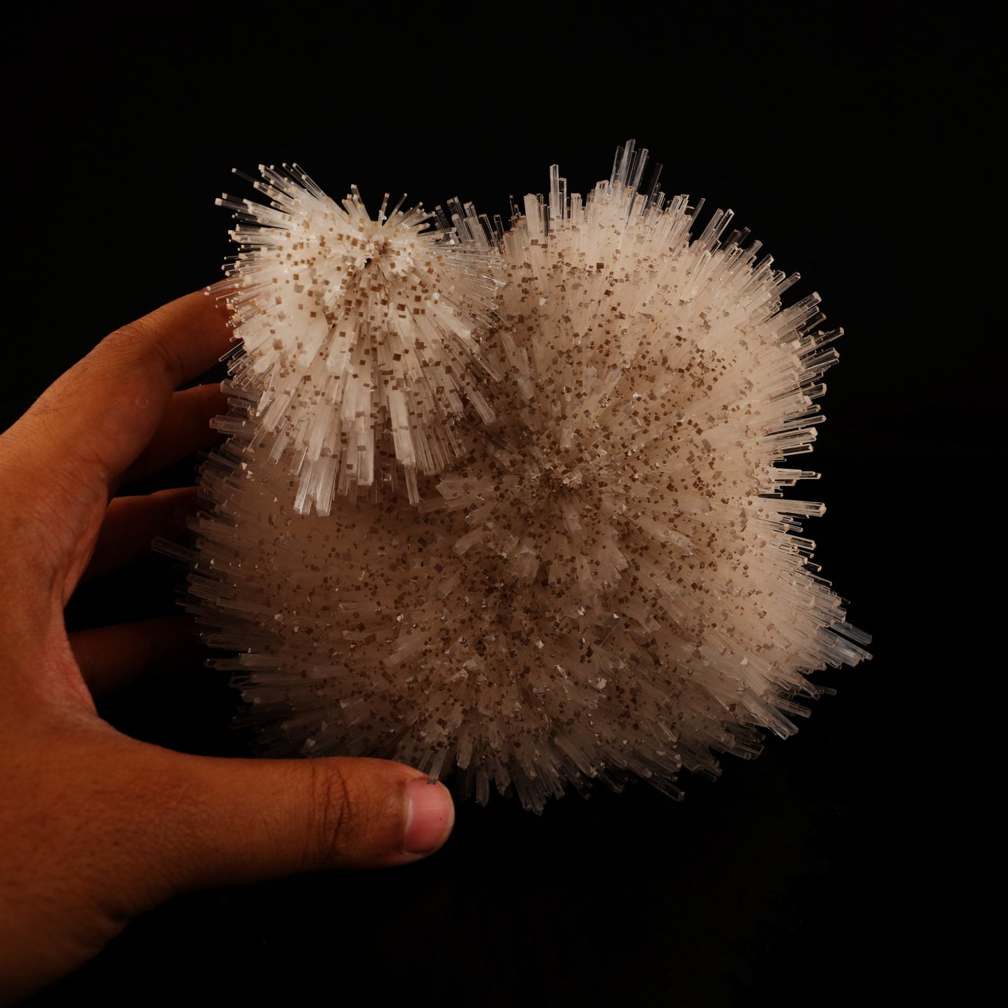 Natrolite Spray Natural Mineral Specimen # B 6049 Natrolite Superb Minerals
