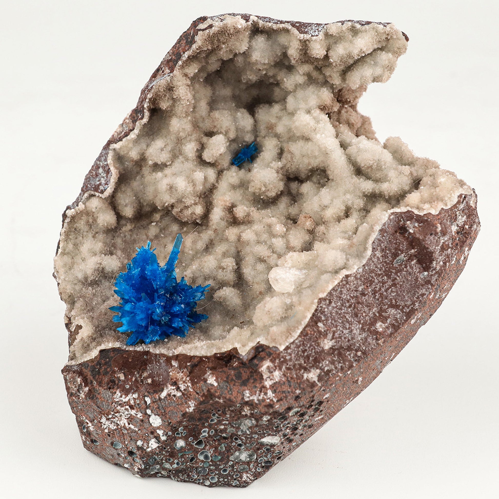 Pentagonite on Heulandite Self Standing Natural Mineral Specimen # B 6266 pentagonite Superb Minerals 