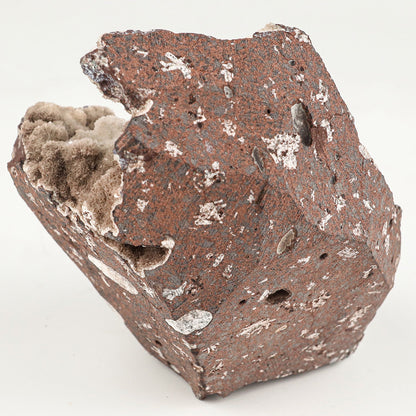 Pentagonite on Heulandite Self Standing Natural Mineral Specimen # B 6266 pentagonite Superb Minerals 