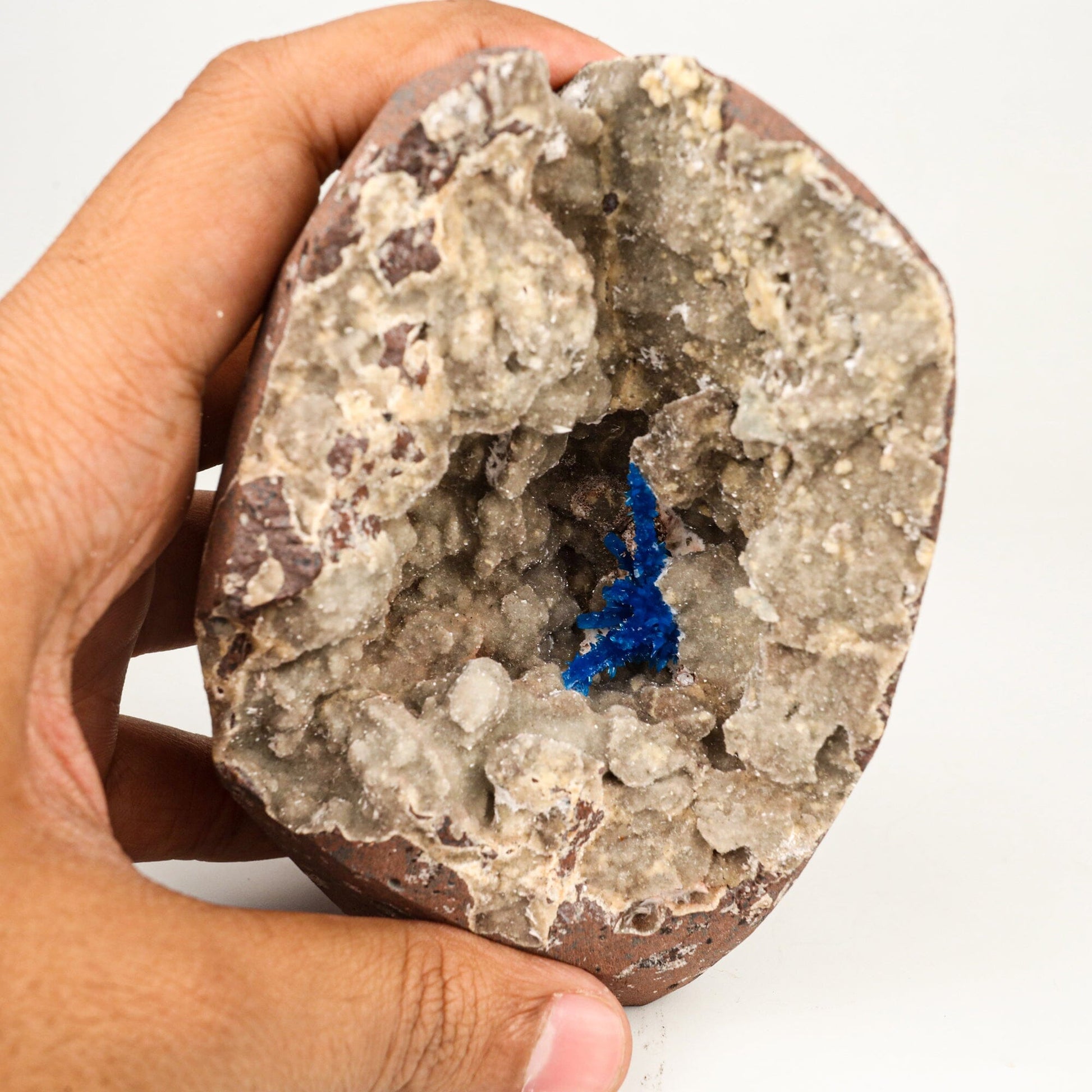 Pentagonite on Heulandite Self Standing Natural Mineral Specimen # B 6450 Pentagonite Superb Minerals 