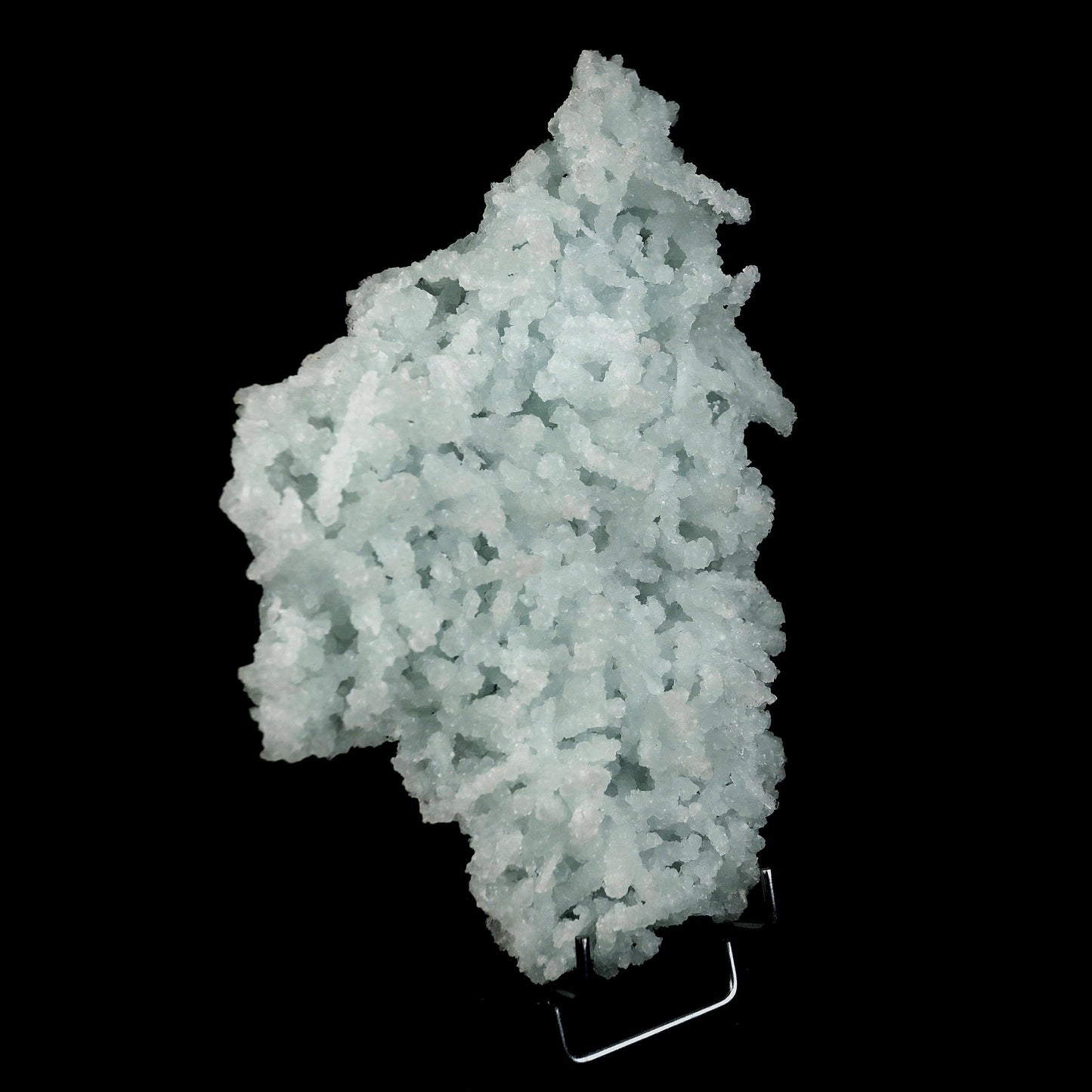 Prehnite Rare Find Natural Mineral Specimen # B 4598 https://www.superbminerals.us/products/prehnite-rare-find-natural-mineral-specimen-b-4598 Features:Precious jackstraw cluster of elongated laumontite crystals that pseudomorphed from mint-green, translucent prehnite crystals. Malad Quarry in Mumbai is well-known for its classic and exceptional vintage material.The quarry's closure. Primary Mineral(s): Prehnite