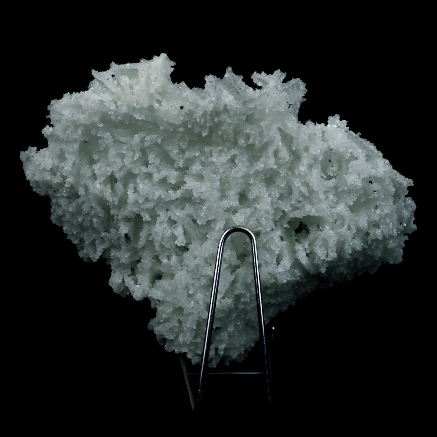 Prehnite Rare Find Natural Mineral Specimen # B 4755 https://www.superbminerals.us/products/prehnite-rare-find-natural-mineral-specimen-b-4755 Features: A coveted jackstraw cluster of elongated laumontite crystals that pseudomorphed from mint-green, translucent prehnite crystals has been discovered in the United Kingdom.The Malad Quarry, located near Mumbai, is a well-known source of classic and excellent vintage material for restoration projects.