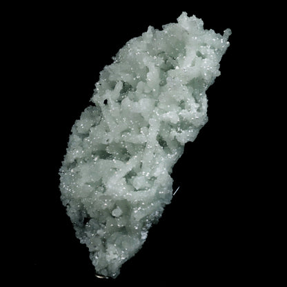 Prehnite Rare Find Natural Mineral Specimen # B 4756  https://www.superbminerals.us/products/prehnite-rare-find-natural-mineral-specimen-b-4756  Features: A coveted jackstraw cluster of elongated laumontite crystals that pseudomorphed from mint-green, translucent prehnite crystals has been discovered in the United Kingdom.The Malad Quarry, located near Mumbai, is a well-known source of classic and excellent vintage material for restoration projects