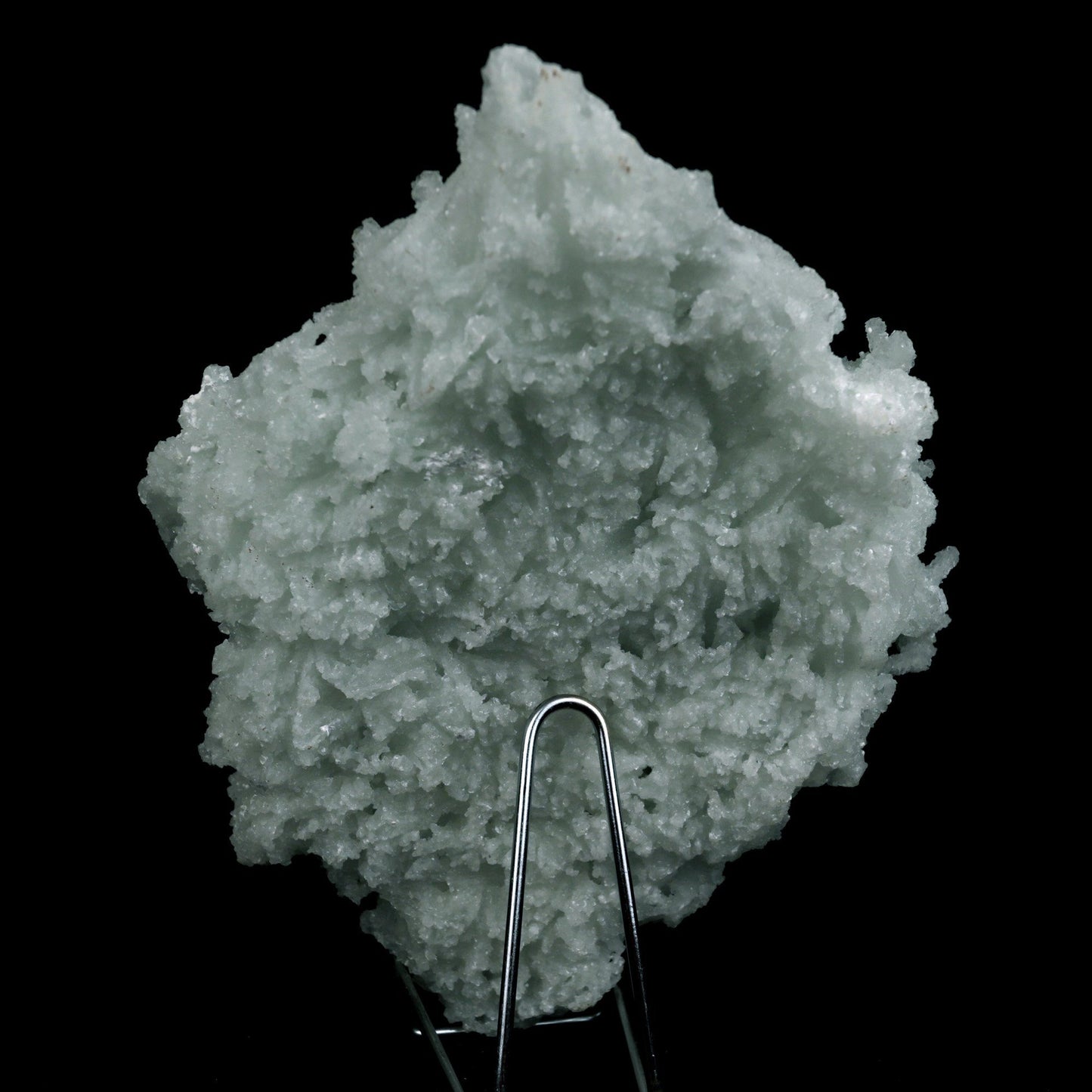 Prehnite Rare Find Natural Mineral Specimen # B 4819 https://www.superbminerals.us/products/prehnite-rare-find-natural-mineral-specimen-b-4808 Features: Precious jackstraw cluster of elongated laumontite crystals that pseudomorphed from mint-green, translucent prehnite crystals.Malad Quarry in Mumbai is well-known for its classic and exceptional vintage material.The quarry's closure. Primary Mineral(s): Prehnite
