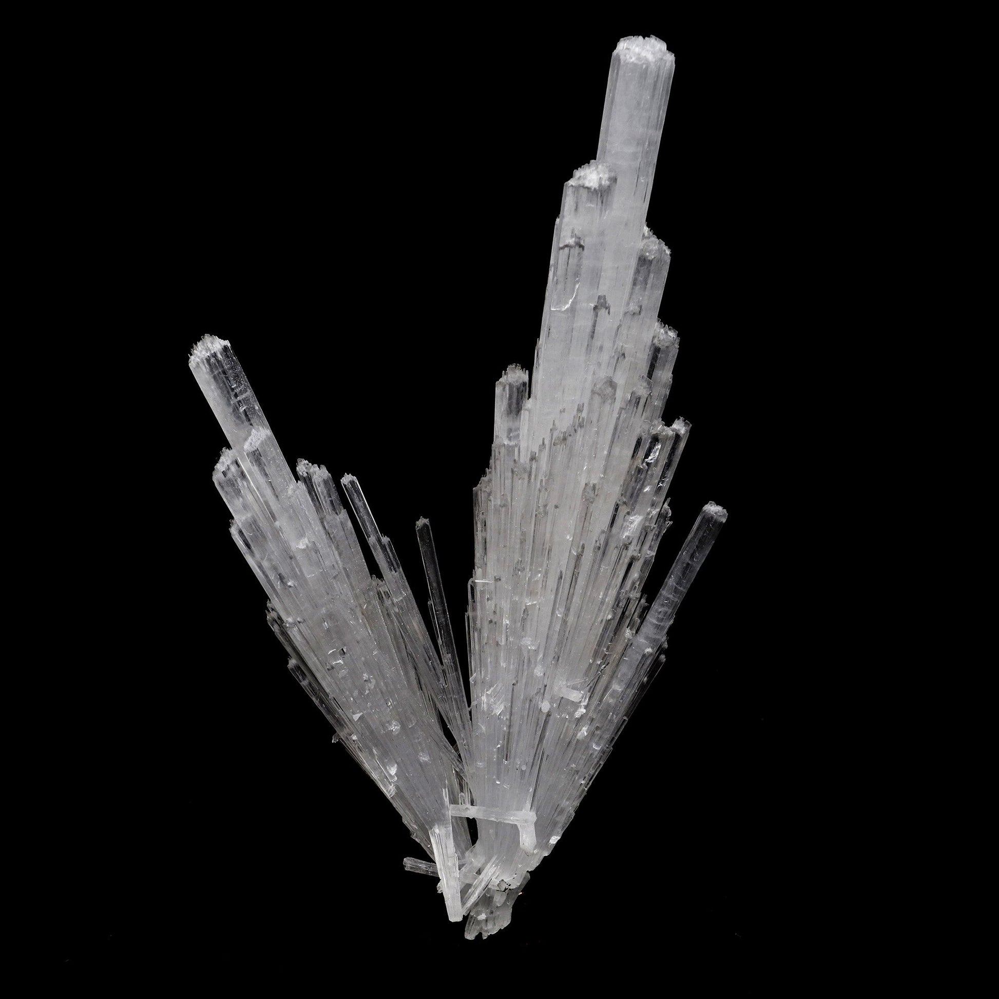 Scolecite Spray Formation Natural Mineral Specimen # B 5275  https://www.superbminerals.us/products/scolecite-spray-formation-natural-mineral-specimen-b-5275  Features: This specimen features a large, radial formation of colorless, transparent, lustrous acicular Scolecite crystals on peach-colored Stilbite. Primary Mineral(s): Scolecite Secondary Mineral(s): N/AMatrix: N/A 7 Inch x 4 InchWeight : 200 GmsLocality: Aurangabad, Maharashtra, India Year of Discovery: 2021