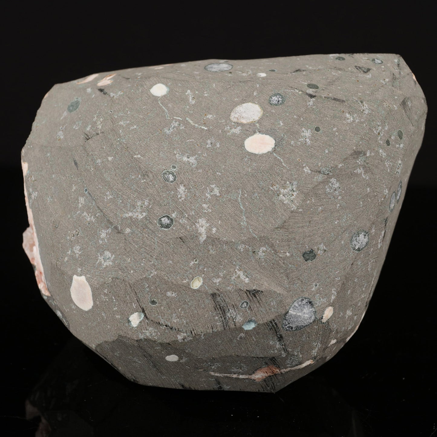 Scolecite Sprays Inside Heulandite Geode Natural Mineral Specimen # B 5741 Scolecite Superb Minerals