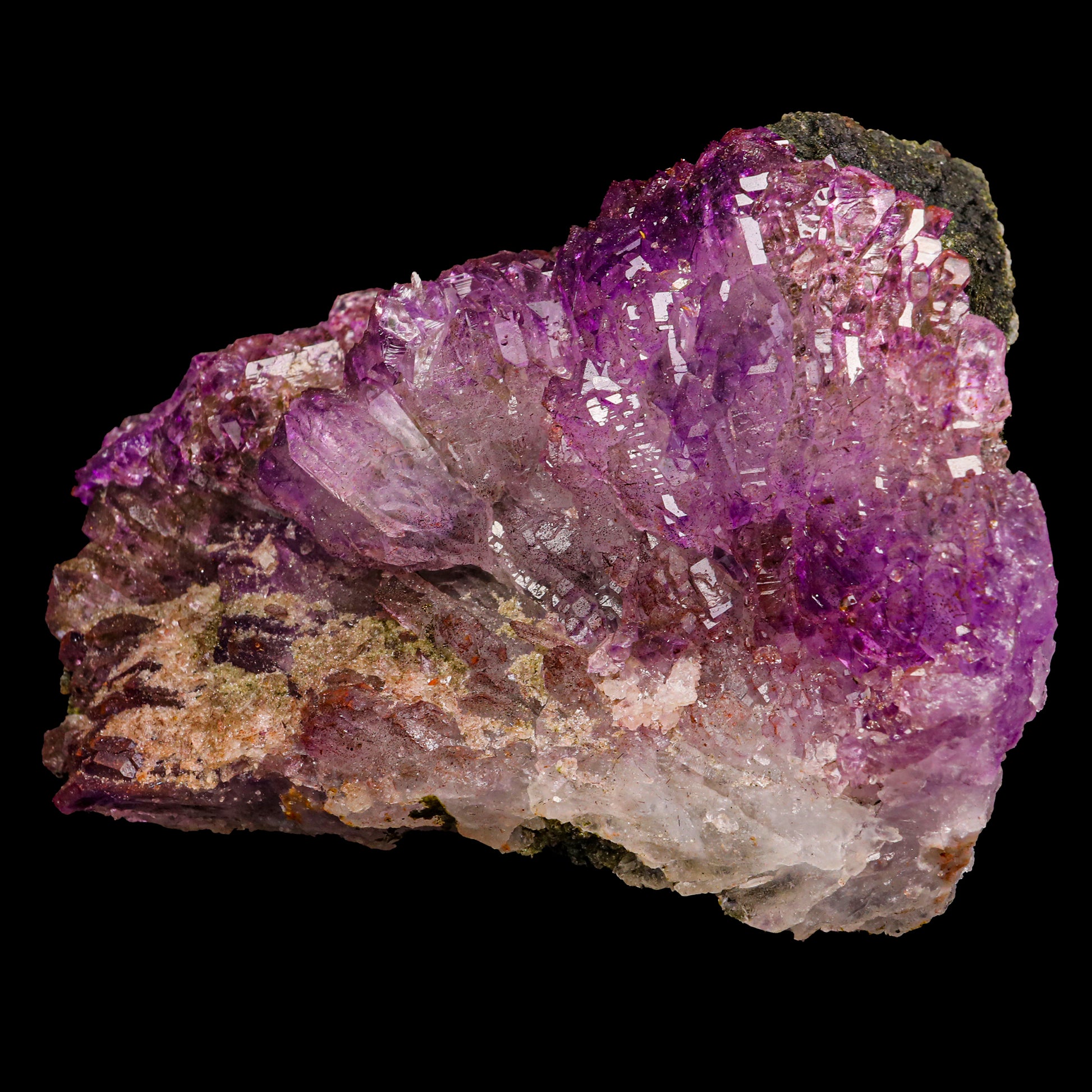 Rare Amethyst from Karur Natural Mineral Specimen # B 6852