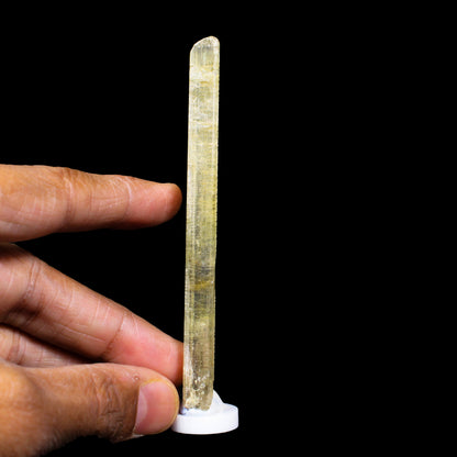 Rare Fluorescent Scapolite Crystal Specimen from Karur, South India – Natural Terminated Collector Mineral Specimen B #7155