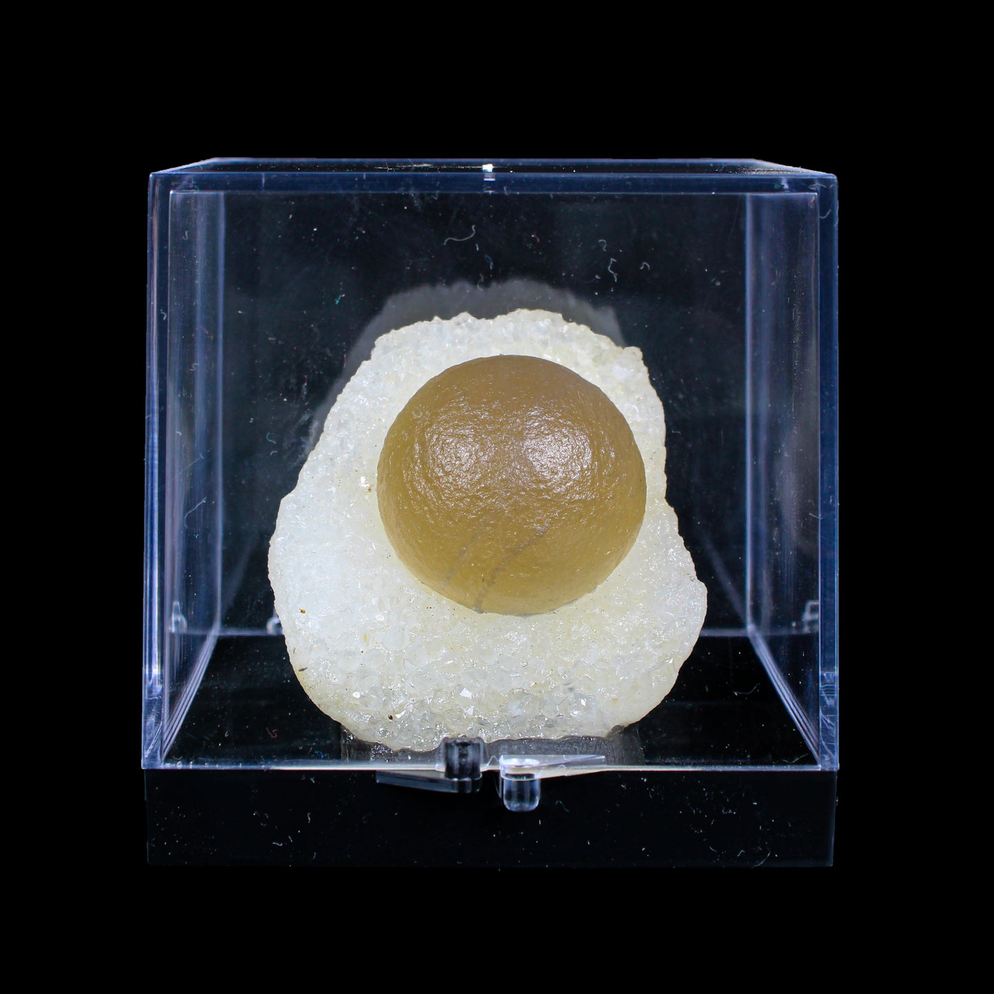 Botryoidal Fluorite on Quartz – Natural Mineral Specimen # B 7162