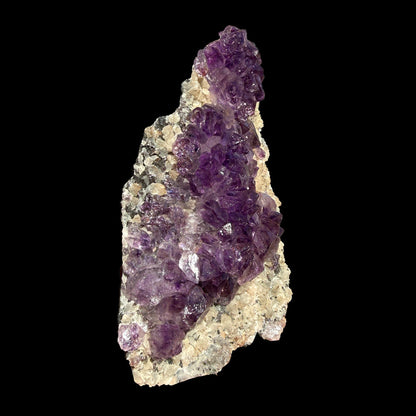 Amethyst Cluster Natural Deep Purple Specimen from Karur, India | # DKT22