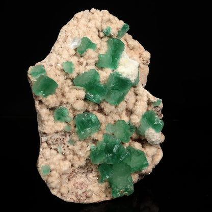 Apophyllite green with Mordenite Free Standing Natural Mineral Specimen # B 6789 Apophyllite Superb Minerals 
