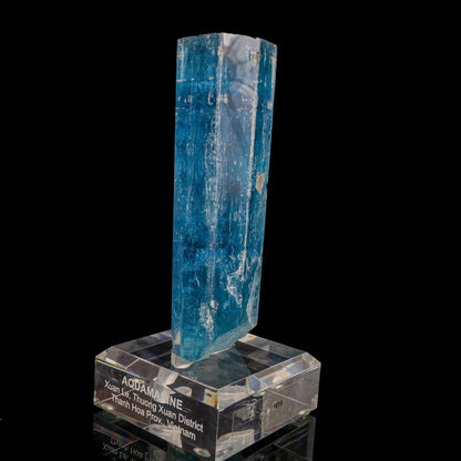 Blue Beryl var. Aquamarine Natural Mineral Specimen # B 6824 Apohyllite Superb Minerals 