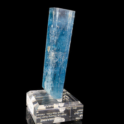 Blue Beryl var. Aquamarine Natural Mineral Specimen # B 6824 Apohyllite Superb Minerals 